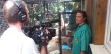tv oost filmt bij Sos Wilde Dieren