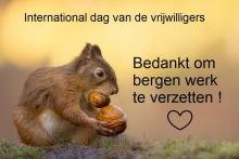 bedankt om bergen te verzetten