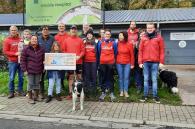 Materrunners zamelden geld in